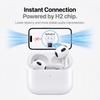 Apple AirPods 4 Tam Kablosuz Kulaklıklar Uzamsal Ses Kuvvet Sensörü Kontrolü Hands Free Kulaklıklar iOS Android Akıllı Telefonlar İçin