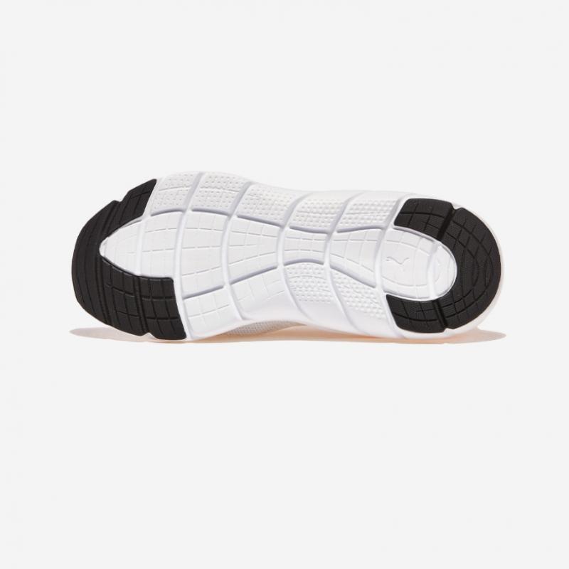 Puma Soft Ride Flex Slip On Knit Pki30983302 Feather Grey Rickie Orange