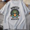 Fun Yoga T-shirt Frog Self Care T-shirt Cotton Short Sleeve Front, Comfortable and Soft Fabric, Men's Street Wear T-shirt