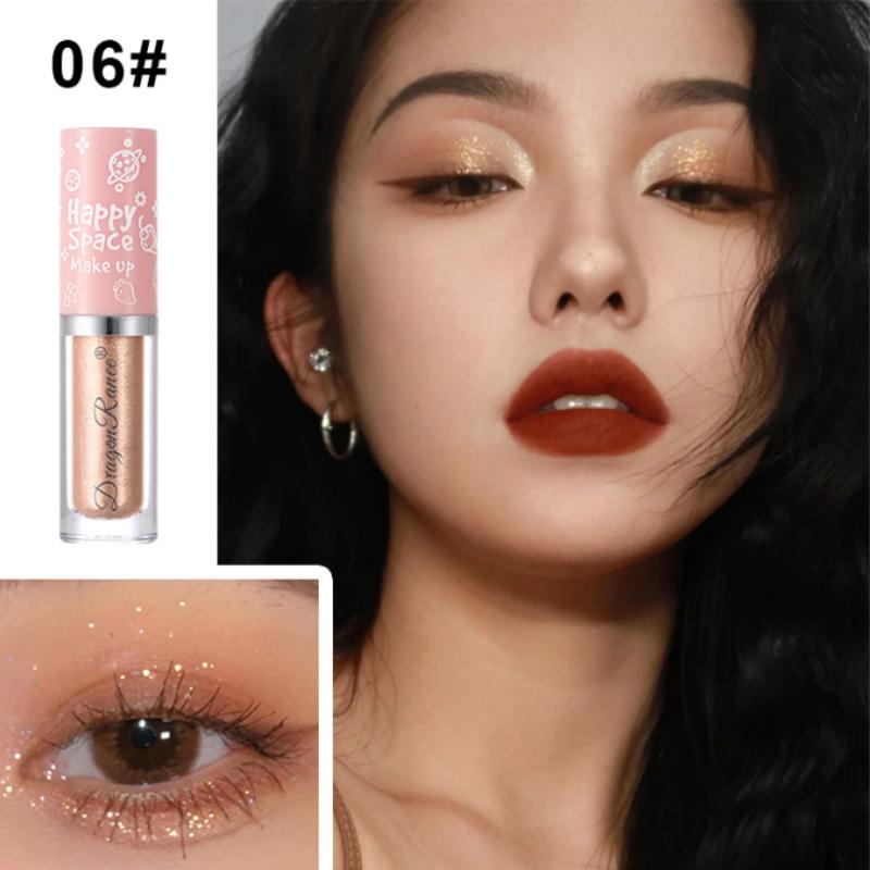Liquid Eyeshadow Highlighter Waterproof Pearlescent Shiny Eye Shadow  Eye Shadow Mashed Potatoes SequinsMakeup