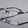 Metal Half Frame Reading Glasses TR90 Material Suitable for Hyperopia Business Men Ready To Wear EyeGlasses Power Range 1.0~4.0