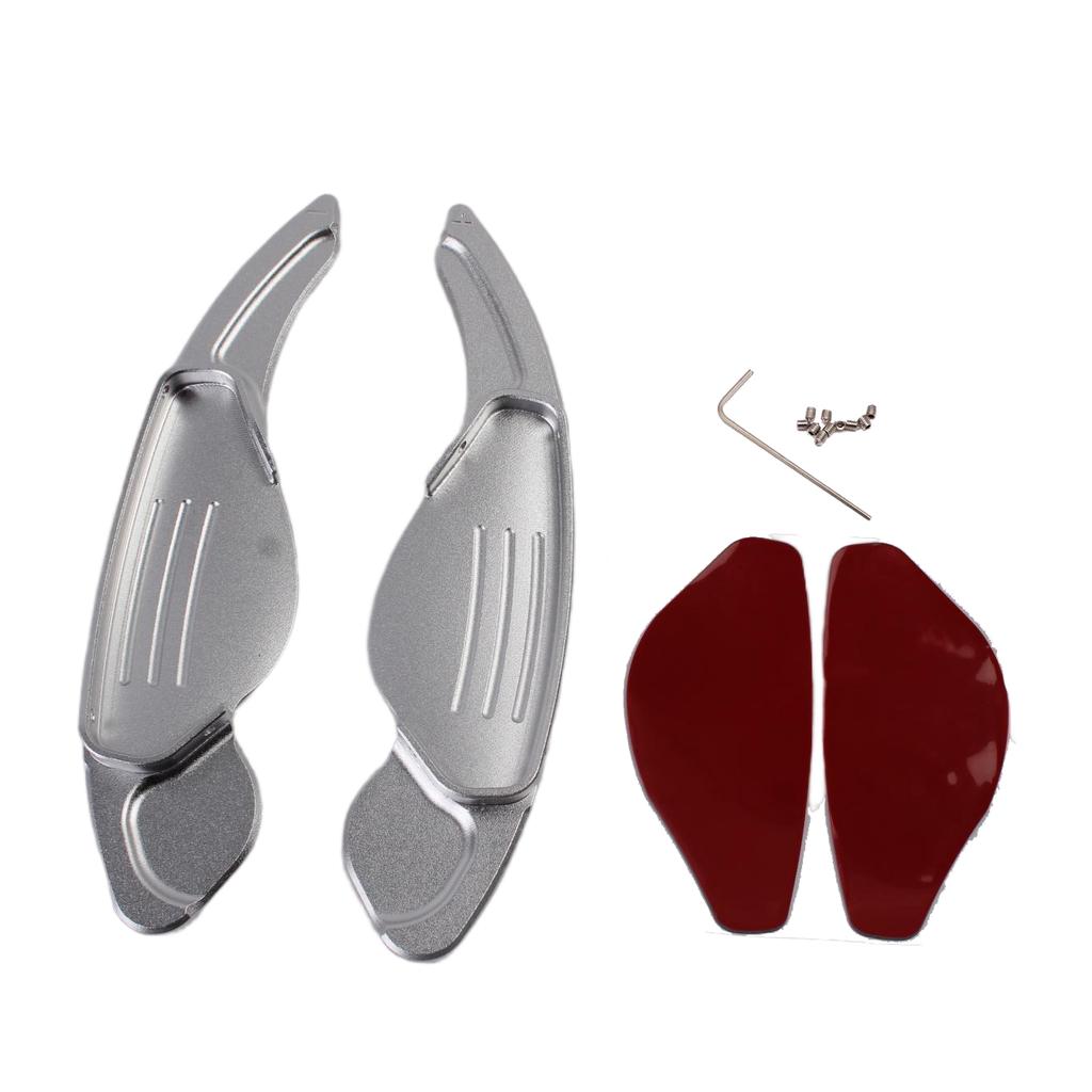 Aluminum Steering Wheel Paddle Shifter Extension Cover Trim Shift for Jaguar F-Pace E-Pace XE XF XJ for Land Rover Evoque