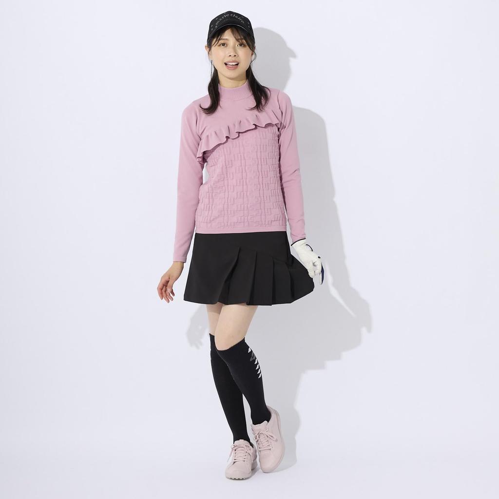 Marie Claire Women's Long Sleeve Knit with Front Frills (733771)