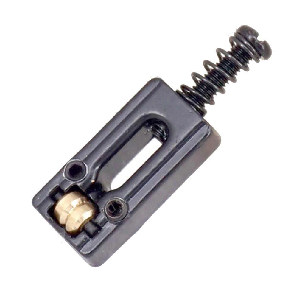 6 Pcs Guitar Tremolo Bridge Saddles Electric Guitar Replacement Bridge Saddle Metal 6 String Roller Saddles Guitar Parts