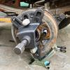 Motorcycle Tricycle Brake Drum Remover Rear Axle Puller Heat Treated Wheel Hub / Cv Axle Removal Tool FOR Motorcycle Maintenance