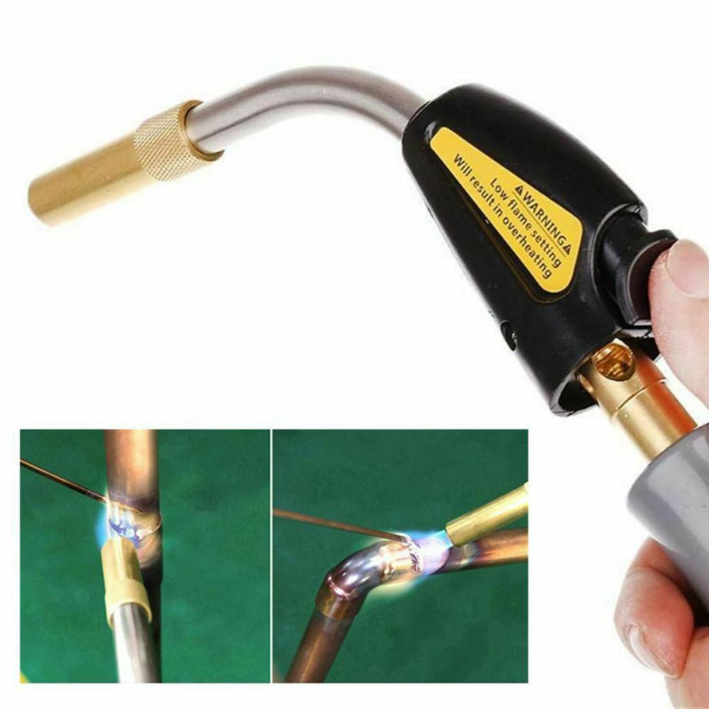 Gases Self Ignition Soldering Torch Brazing Propane Plumbing Hose Kit for Welding Soldering Refrigeration Repairing