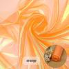 Seven-Color Iridescent Gauze Fabric for Costumes and Wedding Decor