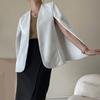 Temperament Women Suit Coat Small Cape Women'S Early Autumn Fashion Lightweight Jacket Minimalist Elegant Business Clothes