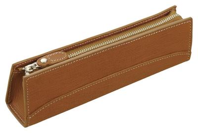Pilot Trendy Leather Pen Case TLPSF05BN Brown