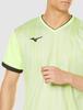 Mizuno Badminton Spielgröße S T-Shirt, Feuchtigkeitsableitend, Schnelltrocknend, Neolime, (72MA2004)