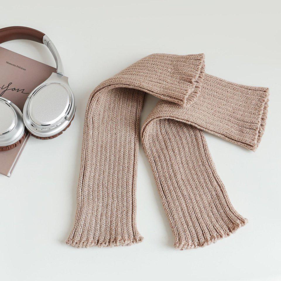 Women's Thick Knit White Leg Warmers for Autumn and Spring - Lolita Style Calf Scrunch Socks