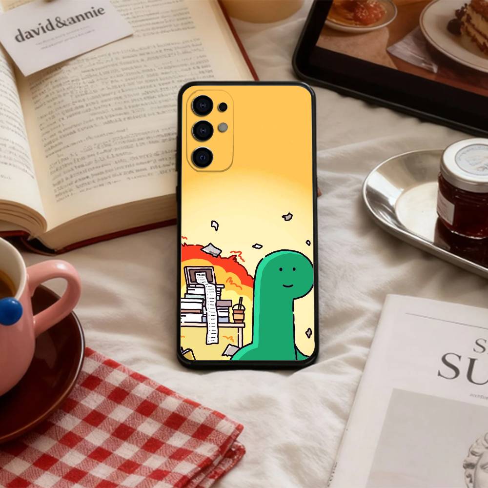 H-Hot Cute J-Joguman    Phone Case For Samsung S 25,24,23,22,30,21,10,9,Ultra,Plus,Lite,FE,4,5 G Soft Black Case