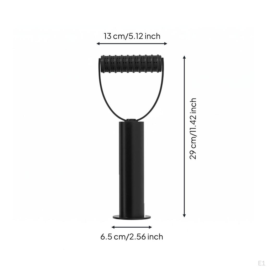 PlateLoaded Kettlebell Grip Flat Base Handle Converter Upright Plate Loading L