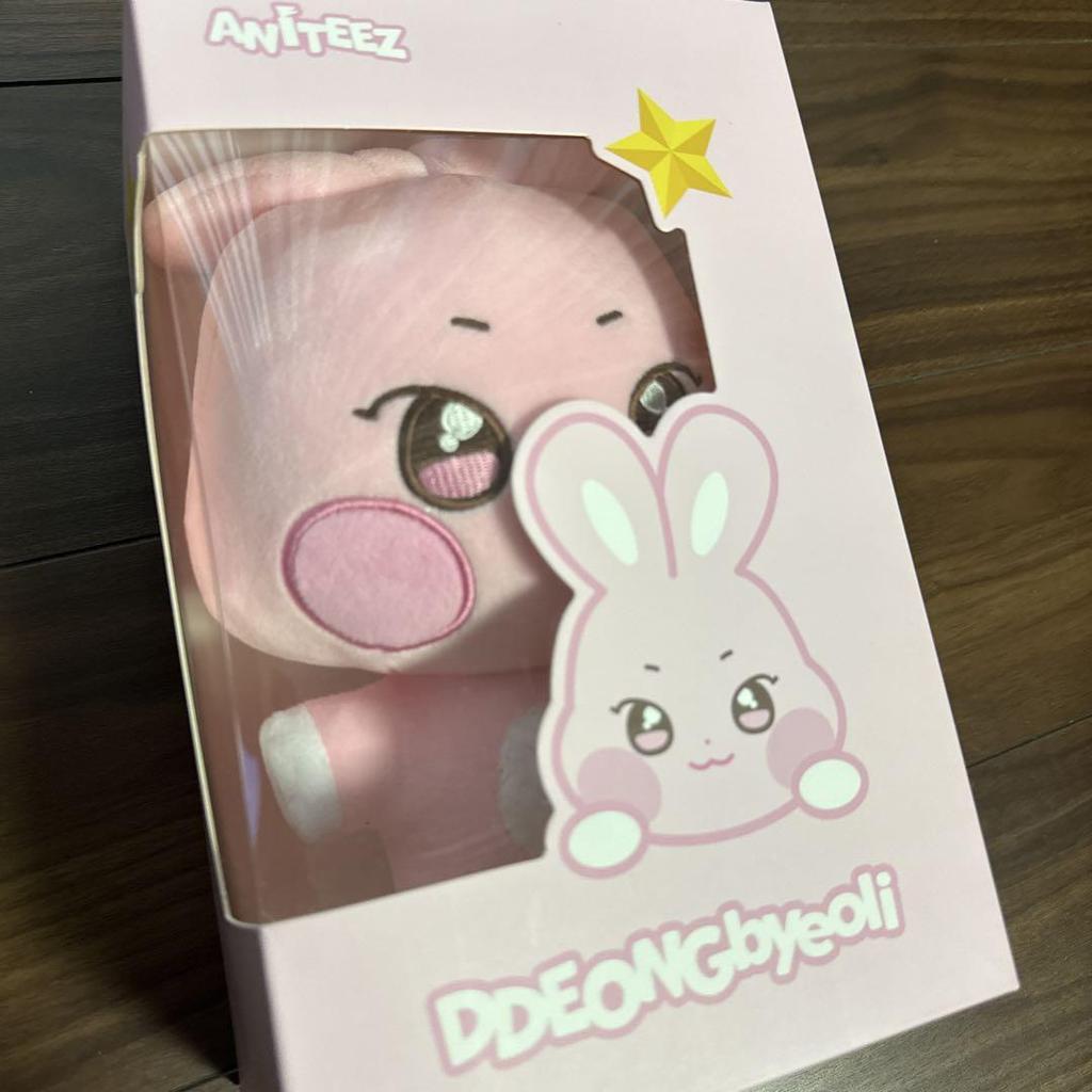 [USED] Dongbyoli Stuffed Toy Seonghwa ATEEZ Achie