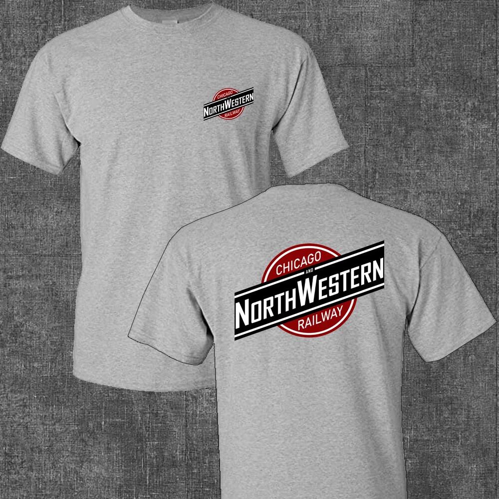 Men s and Women s T-shirts Chicago North Western Railway XL