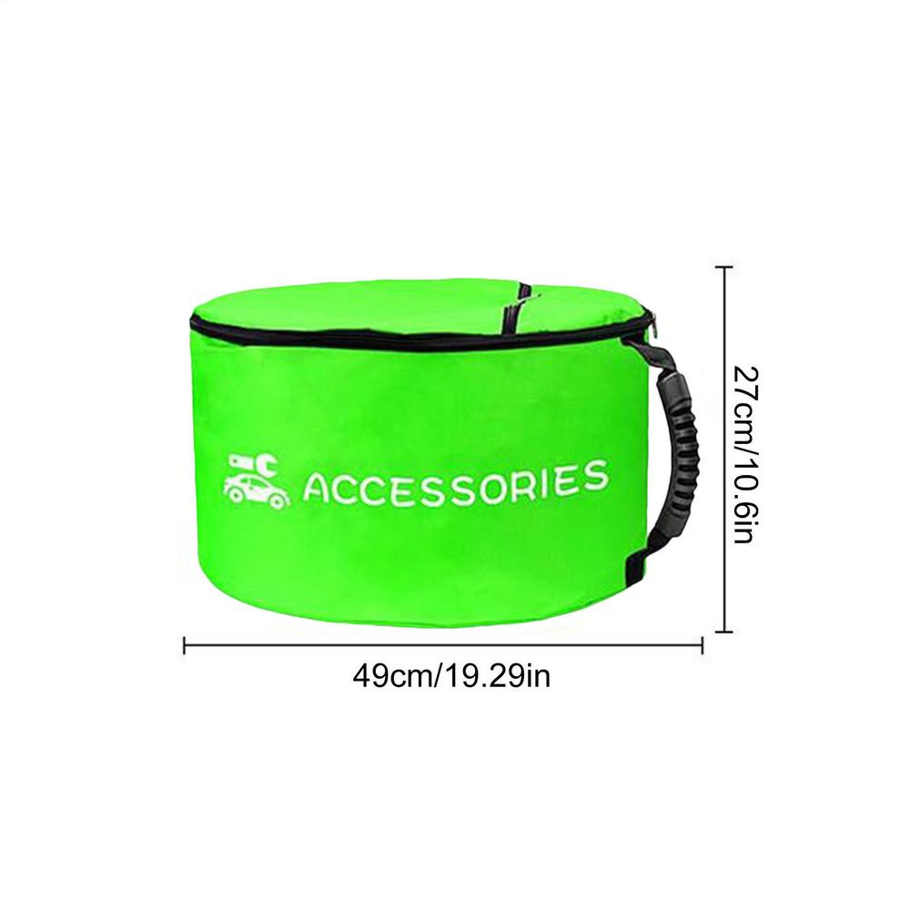 RV Sewer Hose Storage Waterproof RV Sewage Hose Storage Portable Carrier With Double Zipper Holder For Septic Tools Camping