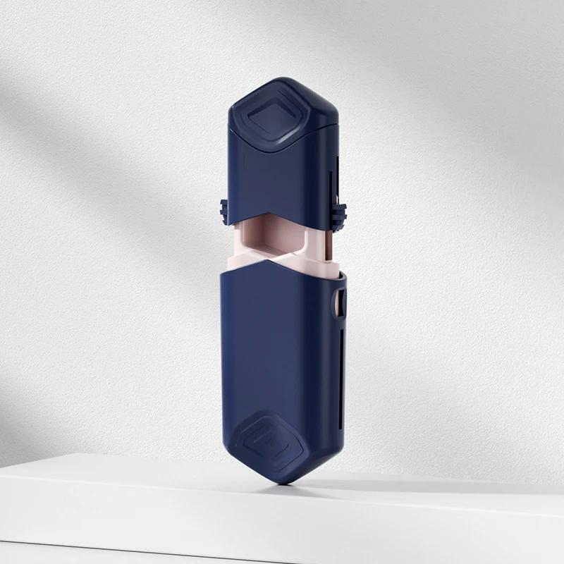 

Таблетница Портативная Мини Разделитель Таблеток Лекарств Пылезащитный Органайзер Коробка Измельчитель Футляр для Таблеток Здравоохранение синий