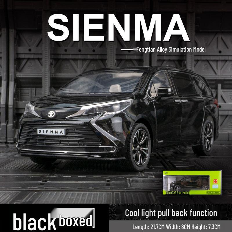

Zhi Guan Tian Xia H08111 Сплав MPV Бизнес Модель Автомобиля Игрушка - SIENNA Saena Симуляция чёрный