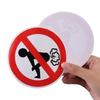 Car Stickers No Farting Creative Decals Waterproof Truck Auto Decoration PET
