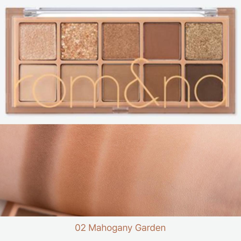 

Rom&nd Лучше, чем палетка – Корейская коллекция теней для век, Глиттерные, матовые и нюдовые оттенки, K-Beauty трендовый макияж в подарок 02 Mahogany Garden