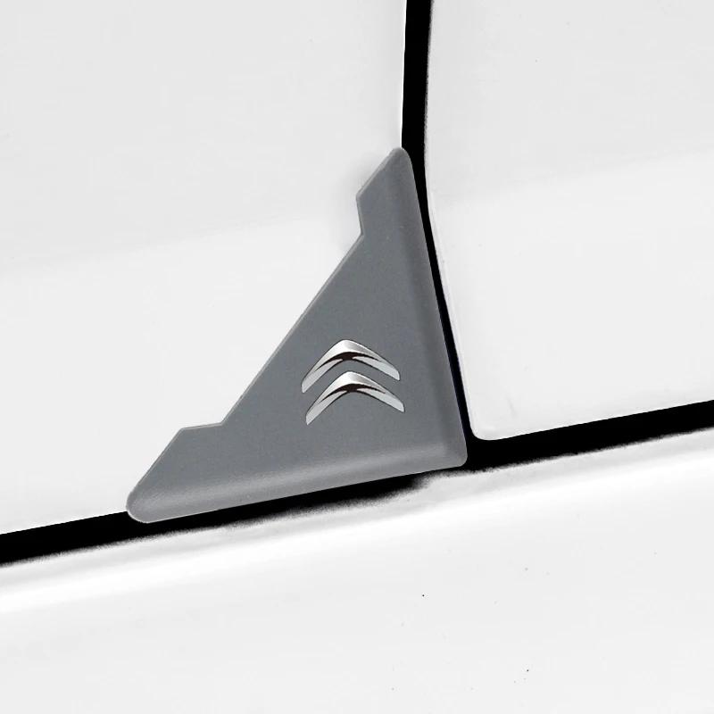 2x Car Door Corner Bumper Security Protection Stickers for Citroen C1 C2 C3 C4 C5 C6 C8 C4L DS3 DS4 DS5 DS5LS Car Accessories aia256