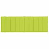 Sun Lounger Cushion Light Green 186x58x4 Cm Oxford Fabric