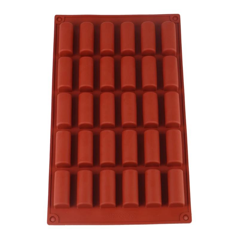 Kitchen Tools Silicone Ice Cube Mold Chocolate Desserts Cakes Mould Non-Stick Candy Bakeware Cake Mold 30 Holes DIY Baking Tools