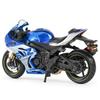 Bburago 1/18 Scale Suzuki GSX-R 1000 2021 Blue / Motorcycle Diecast Model Car Finished Product 18-51088