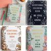 Devotional Coloring Book With Copper Paper For Mindfulness And Relaxation Activities