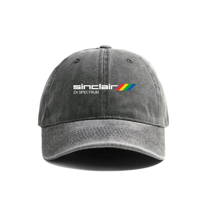Sinclair ZX Spectrum Baseball Caps Distressed Hats Cap Unisex Women Retro Outdoor Summer Adjustable Hat