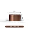 Round Aluminum Alloy Tea Pot Trumpet Portable Travel Tea Box Metal Mini Stainless Steel Sealed Tea Box Home Decoration Gift