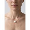 Collier - PEARLS &amp; COLORS - Baroque - Perle d'eau douce 10-11 mm - Argent 925 - Blanc naturel AAA+