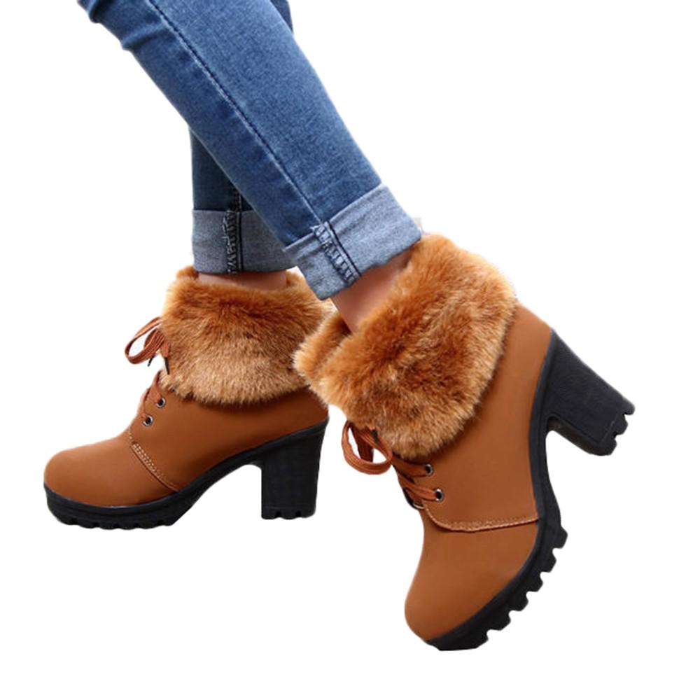 Buy Etclor Winter Women Snow Boots Comfortable Ankle Boots Slip