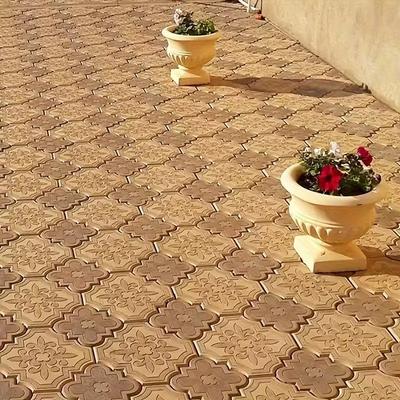 Two-pack Upgraded Cement Stepping Stone Molds for Beautiful Concrete Paving Stones In Your Yard and Garden