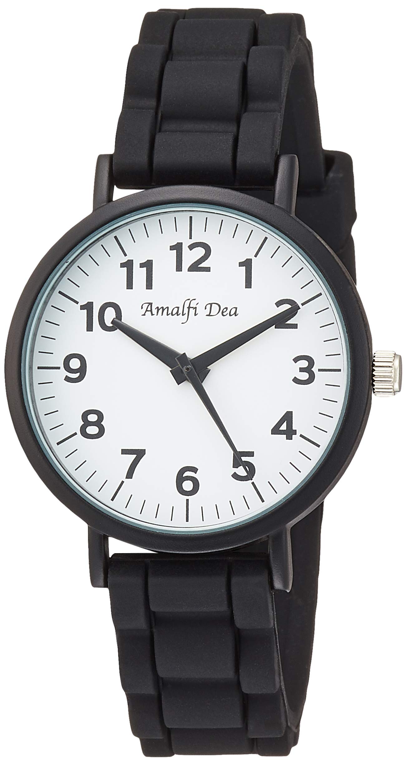 

Analog Amalfidia Waterproof Urethane Strap White Dial Black [Arias] WW20050A-197 Women s