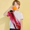 2024 Kids Clothes Boys Tshirt Short Sleeve 3D Ripple Pattern Print Children's Summer Clothes Casual Fashion Round Neck Girls Top