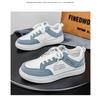 Men S Breathable Casual White Sneakers Trendy Versatile Sports Board Shoes