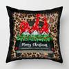 Christmas Series Pillowcases Sofas Cushion Covers  Home Decor Can Be Customized for Holiday Celebrations 40x40 50x50 60x60 35x35