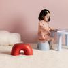 Sgabello Antiscivolo Arcobaleno per Bambini - Piccolo Sedile in Plastica per Soggiorni e Bagni