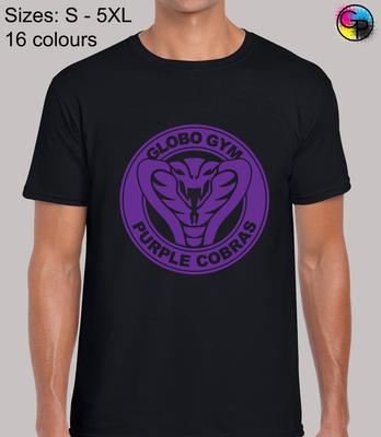Purple Cobras Comedy Movie Film Funny Dodgeball Regular Fit T-Shirt for Men