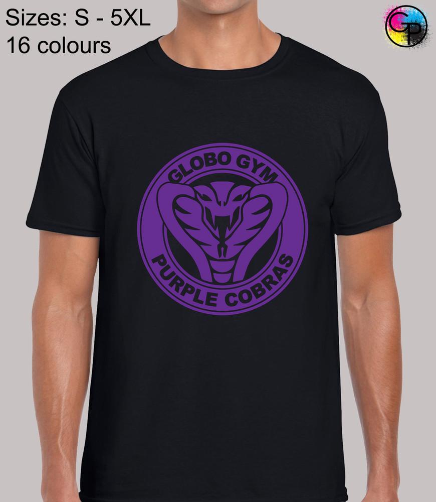 

Purple Cobras Comedy Movie Film Funny Dodgeball Regular Fit T-Shirt for Men 4XL