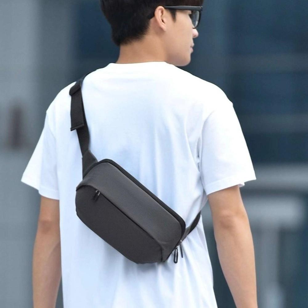 Oxford Cloth Men Chest Bag Waterproof Crossbody Bag All-match Sports Message Bag  Running