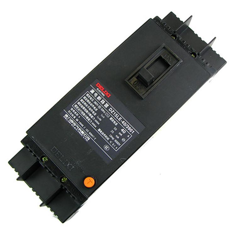 DELIXI DZ15LE-40/3901 Earth Leakage Circuit Breaker, 40A Low Voltage