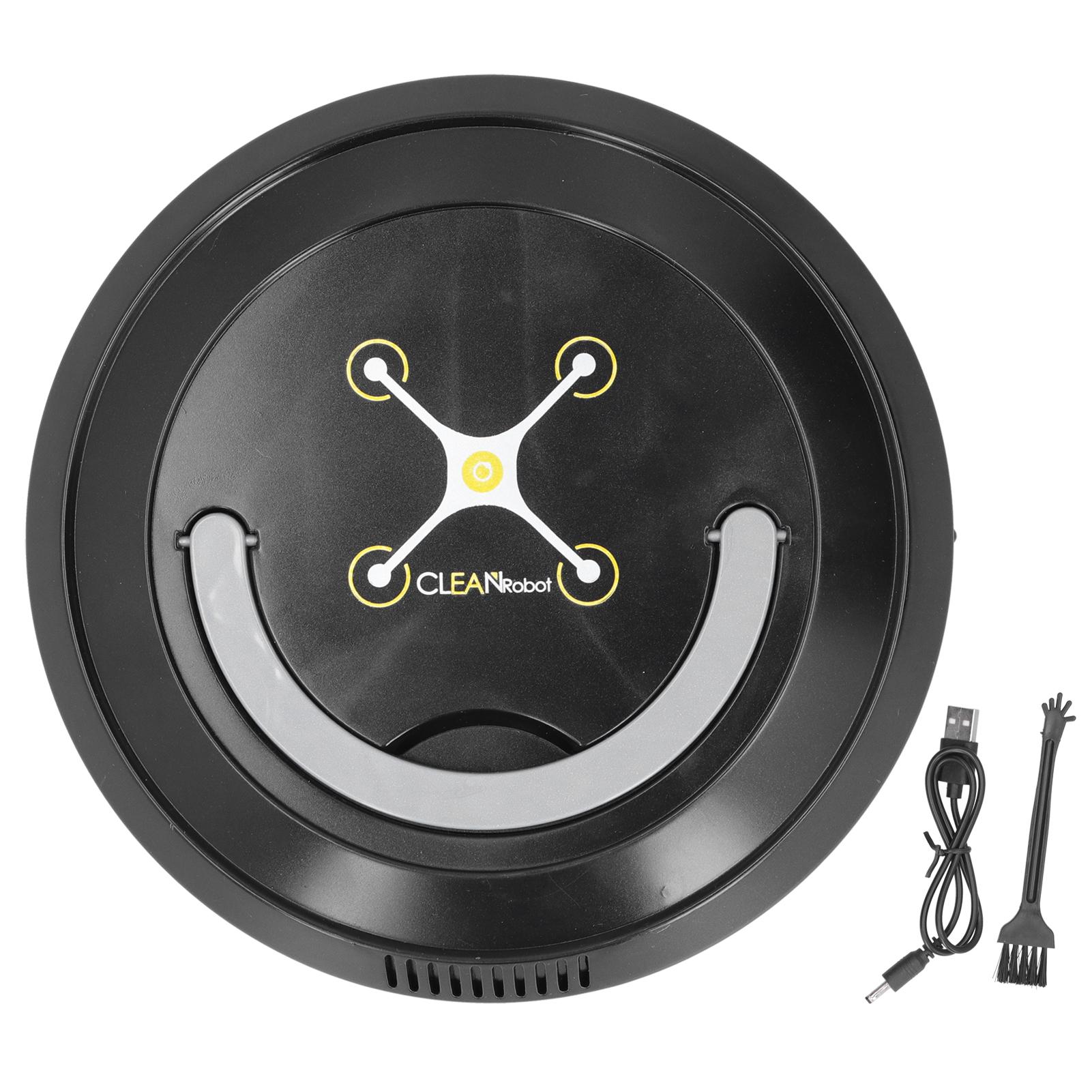

NaIntelligent Robot Vacuum USB Charging Household Vacuum Clner for Home Living Room