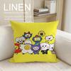 Cute Truz Cushion Cover Pillowcase Set Pcs x x Breathable Washable Sofa Cushion Cover
