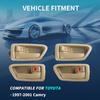 IRONTEK Interior Door Handle for Front/Rear Driver and Passenger Side Fit for Toyota Camry 1997-2001 Inner Door Handle #69206-AA010-E0,