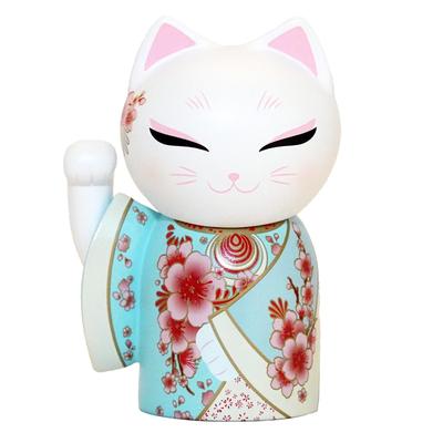 Kimmidoll Maneki Neko Doll TAMA Height 9cm MNFL001
