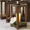 Elegant Wood Lanterns Candle Holder Flower Rack for Weddings Parties and Home Decors Romance Centerpieces Decoration