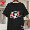T-shirt Punk Queen in Cotone Vintage Classica God Save The Queen Grafica Union Jack T-shirt Tendenza Gothic Rock Top Donna Unisex Abbigliamento