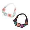 Summer Outdoor Bandana Woman Crochet Hairband Flower Pattern Hairband for Women
